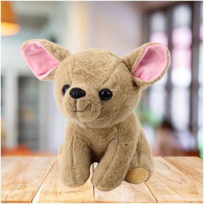 Lean Toys Lean Plüsch Maskottchen Knuddeliger Kleiner Hund Chihuahua Beige 22Cm (22 cm) Lean Toys Lean Plüsch Maskottchen Knuddeliger Kleiner Hund Chihuahua Beige 22Cm (22 cm)