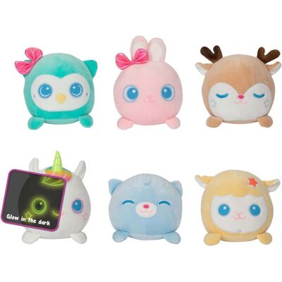 Toi-Toys Plush Plush Glow In The Dark Animal -Cuty-17Cm 6As (17 cm) Toi-Toys Plush Plush Glow In The Dark Animal -Cuty-17Cm 6As (17 cm)
