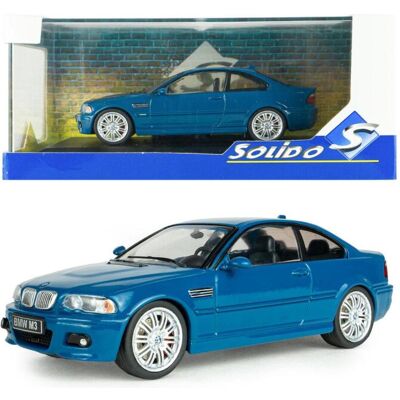 Solido 1:43 BMW E46 M3 cpe. Laguna Seca blau Solido 1:43 BMW E46 M3 cpe. Laguna Seca blau