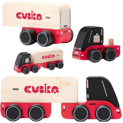 Cubika Holzlastwagen Cubika Holzlastwagen