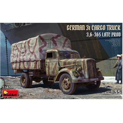 Mini art 1:35 Dt.3t Transp.-LKW 3,6-36S La.Pr. Mini art 1:35 Dt.3t Transp.-LKW 3,6-36S La.Pr.