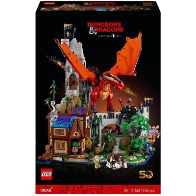 Ideas 21348 Dungeons & Dragons Den rde drages fortlling (21348, LEGO Ideas) Ideas 21348 Dungeons & Dragons Den rde drages fortlling (21348, LEGO Ideas)