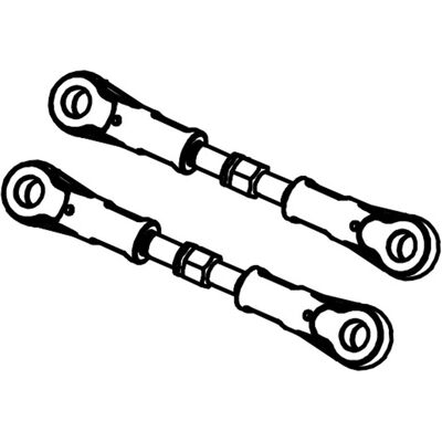 Absima Adjustable Steering Rods (2) Absima Adjustable Steering Rods (2)