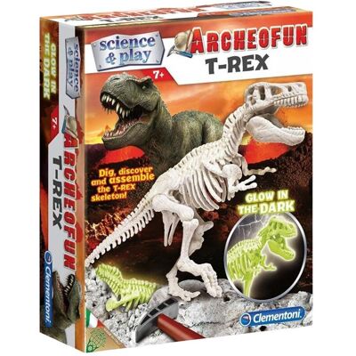 Clementoni Science Play T-Rex Fluo 61243 Clementoni Science Play T-Rex Fluo 61243