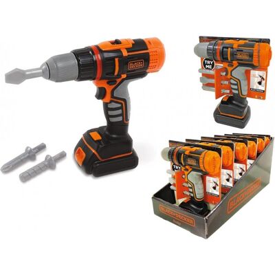 Smoby Black & Decker elektrische Akku-Bohrmaschine Smoby Black & Decker elektrische Akku-Bohrmaschine