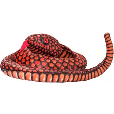 Lean Toys Leantoys Plüsch Schlange Maskottchen Rot 100 cm Lean Toys Leantoys Plüsch Schlange Maskottchen Rot 100 cm