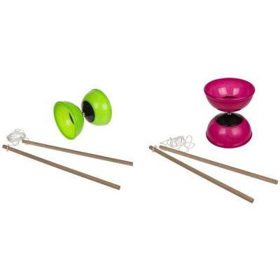 Magni Diabolo mit 2 Holzstäben Glow in the Dark Magni Diabolo mit 2 Holzstäben Glow in the Dark