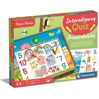 Clementoni Ich lerne durch Spielen. Interaktives Vorschulquiz Clementoni Ich lerne durch Spielen. Interaktives Vorschulquiz