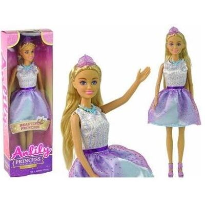 Lean Toys Anlily Prinzessinnenpuppe, Prinzessin lila Lean Toys Anlily Prinzessinnenpuppe, Prinzessin lila