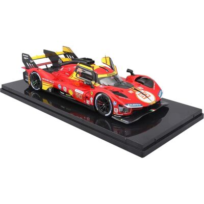 Bburago Ferrari Signature 499P LeMans Champ. 2024 1/18 rot Bburago Ferrari Signature 499P LeMans Champ. 2024 1/18 rot