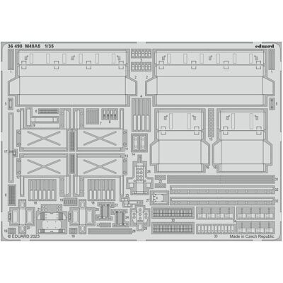 Eduard M48A5 1/35 TAKOM Eduard M48A5 1/35 TAKOM