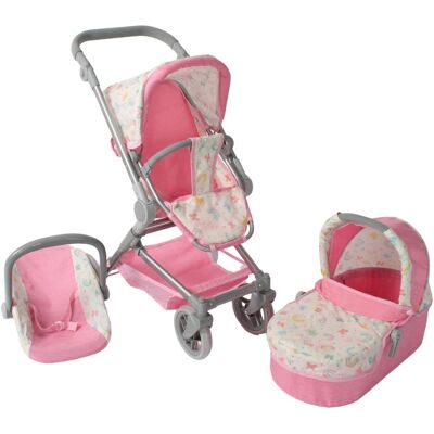 Bayer Kombipuppenwagen Fides 3 in 1 Bayer Kombipuppenwagen Fides 3 in 1