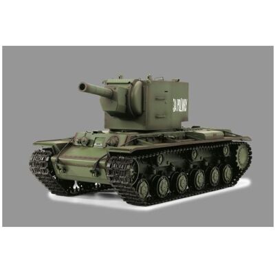 Es-toys RC Panzer "Russicher KV-2" Heng Long 1:16 Mit R&S, Metallgetriebe (Stahl) Und Metallketten -2,4Ghz - (RTR Ready-to-Run) Es-toys RC Panzer "Russicher KV-2" Heng Long 1:16 Mit R&S, Metallgetriebe (Stahl) Und Metallketten -2,4Ghz - (RTR Ready-to-Run)
