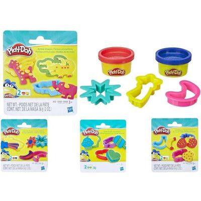 Hasbro Play Doh Knete 2 Tuben + Zubehör-Mix Hasbro Play Doh Knete 2 Tuben + Zubehör-Mix