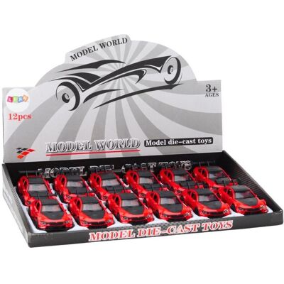 Lean Toys Sportwagen 1:32 mit rotem Antrieb Lean Toys Sportwagen 1:32 mit rotem Antrieb