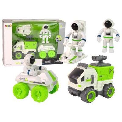 Lean Toys Raumfahrzeug mit Kosmonauten Lean Toys Raumfahrzeug mit Kosmonauten