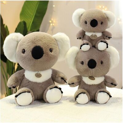 Lean Toys Lean Plüsch Maskottchen Kuscheliger Koala Bär Grau 23Cm (23 cm) Lean Toys Lean Plüsch Maskottchen Kuscheliger Koala Bär Grau 23Cm (23 cm)