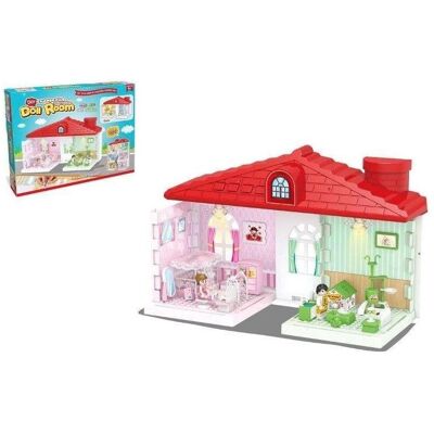 Swede Puppenhaus mit Zubehör Swede Puppenhaus mit Zubehör