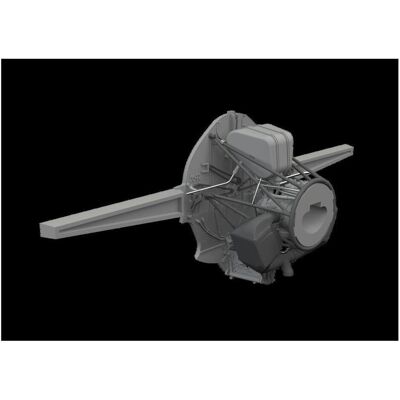 Eduard FM-1 wheel bay PRINT Eduard FM-1 wheel bay PRINT