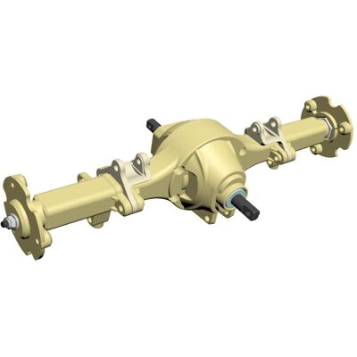 Amewi Mittelachse hinten komplett montiert für 8x8 Truck sand Amewi Mittelachse hinten komplett montiert für 8x8 Truck sand
