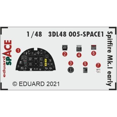 Eduard Spitfire Mk.I early SPACE 1/48 for Eduard Spitfire Mk.I early SPACE 1/48 for