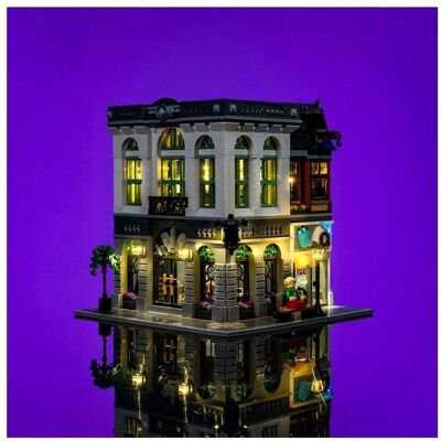 Light my bricks LMB 2.0 LED Licht Set für LEGO 10251 Creator Steine-Bank Light my bricks LMB 2.0 LED Licht Set für LEGO 10251 Creator Steine-Bank