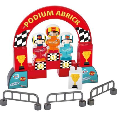 Ecoiffier Abrick Bausteine Formel 1 Grand Prix mit 3 Fahrzeugen Ecoiffier Abrick Bausteine Formel 1 Grand Prix mit 3 Fahrzeugen