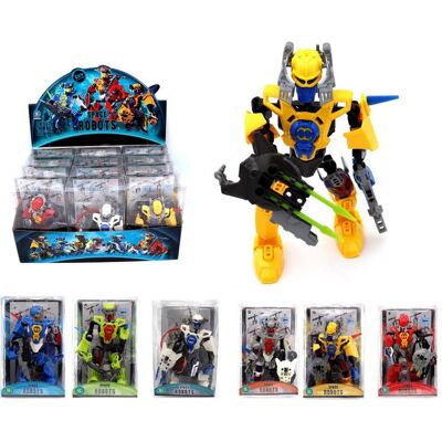 Magni Space Robots 17cm sortiert Magni Space Robots 17cm sortiert
