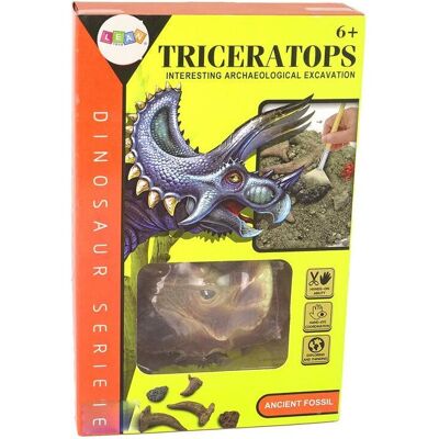 Lean Toys Leantoys Dinosaurier Triceratops Lehrreiches Ausgrabungsset Lean Toys Leantoys Dinosaurier Triceratops Lehrreiches Ausgrabungsset