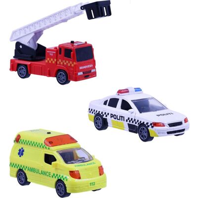 Impulse Toys Motor 112 - Pullback Rescue Vehicles w.light & sound (3 pcs) (I-1600006) Impulse Toys Motor 112 - Pullback Rescue Vehicles w.light & sound (3 pcs) (I-1600006)