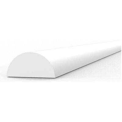 AK Interactive Half cane 3.00 x 350mm - STYRENE STRIP AK Interactive Half cane 3.00 x 350mm - STYRENE STRIP