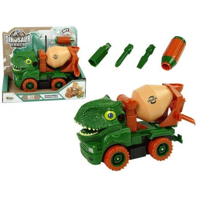 Lean Toys Grüner Dinosaurier-Betonmischer zum Zerlegen Lean Toys Grüner Dinosaurier-Betonmischer zum Zerlegen