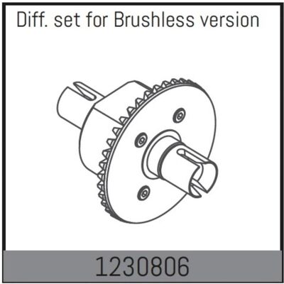 Absima Differential vorne/hinten BL-Version Absima Differential vorne/hinten BL-Version