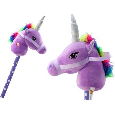 Lean Toys Hobbypferd Einhorn auf einem Stock Lean Toys Hobbypferd Einhorn auf einem Stock