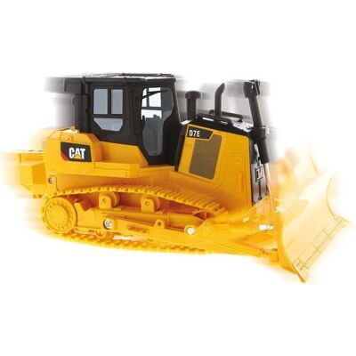 Revell 1:24 RC Bulldozer mit beweglichem Schild und Arm, lizenzierter CAT D7E Revell 1:24 RC Bulldozer mit beweglichem Schild und Arm, lizenzierter CAT D7E