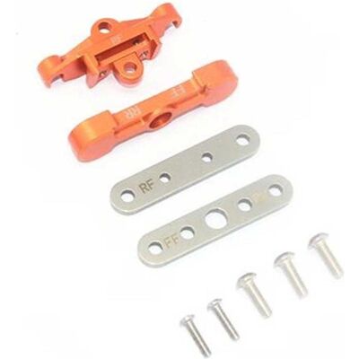 GPM Aluminium Querlenkerhalter unten hinten orange TRX Maxx, Maxx Slash GPM Aluminium Querlenkerhalter unten hinten orange TRX Maxx, Maxx Slash