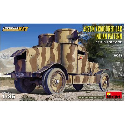 Mini art Austin Armoured Car Indian Pattern. British Service. Interior Kit Mini art Austin Armoured Car Indian Pattern. British Service. Interior Kit