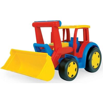 Wader Gigant traktor ładowarka czerw/żółty 66009 Wader Gigant traktor ładowarka czerw/żółty 66009