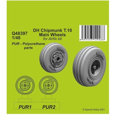 CMK DH Chipmunk T.10 Main Wheels CMK DH Chipmunk T.10 Main Wheels