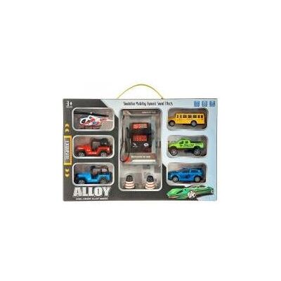 Adar Set aus Metallautos mit Sound, 33,5 x 22,5 x 6 cm Adar Set aus Metallautos mit Sound, 33,5 x 22,5 x 6 cm