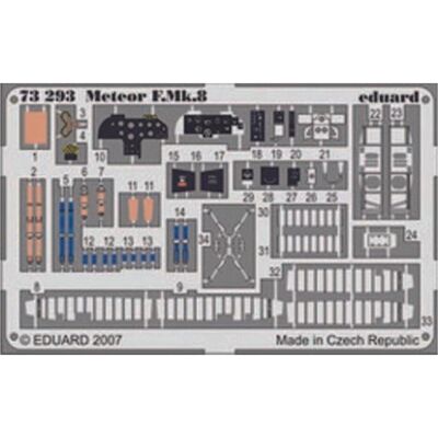 Eduard Meteor F.Mk.8 für MPM-Bausatz Eduard Meteor F.Mk.8 für MPM-Bausatz