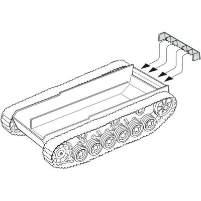 CMK Pz.Kpfw III Correction Rear Hull Armor CMK Pz.Kpfw III Correction Rear Hull Armor
