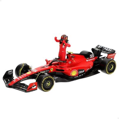 Bburago Diecast 1:24 Formula Racing Ferrari SF-23 Carlos Sainz #55 with Driver Figure Ages 14+ 18-2 Bburago Diecast 1:24 Formula Racing Ferrari SF-23 Carlos Sainz #55 with Driver Figure Ages 14+ 18-2