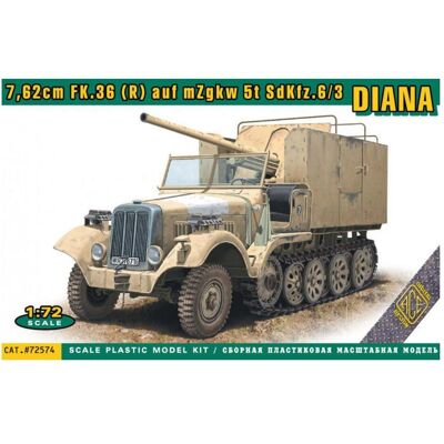 Ace Sdkfz.6/3 DIANA 7,62cm FK.36 (R) auf mZgkw 5t Ace Sdkfz.6/3 DIANA 7,62cm FK.36 (R) auf mZgkw 5t