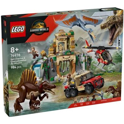 Bricks Jurassic World 76976 Spinosaurus & Quetzalcoatlus Luftmission (76976, LEGO Jurassic World) Bricks Jurassic World 76976 Spinosaurus & Quetzalcoatlus Luftmission (76976, LEGO Jurassic World)