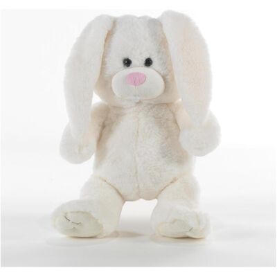 Plush & Company Peluche Bian-Coniglio - Lunghezza 30 cm. Plush & Company Peluche Bian-Coniglio - Lunghezza 30 cm.