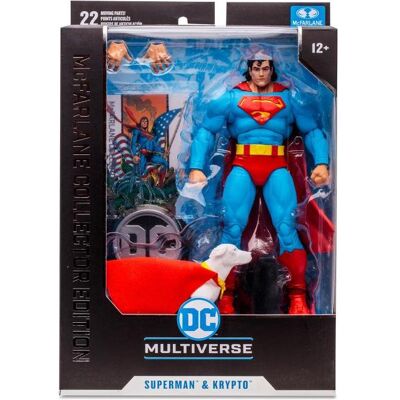 McFarlane Superman & Krypto Multiverse Platinum Edition McFarlane Superman & Krypto Multiverse Platinum Edition