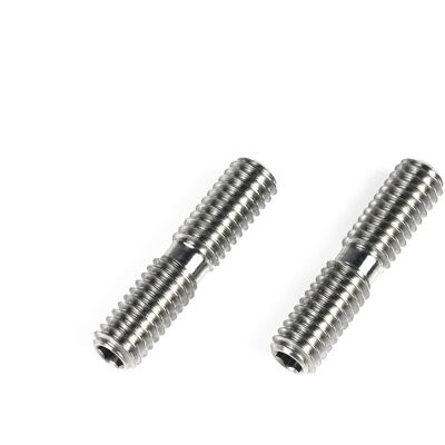 Tamiya 4 x 18mm Titanium Turnbuckle Shafts Tamiya 4 x 18mm Titanium Turnbuckle Shafts