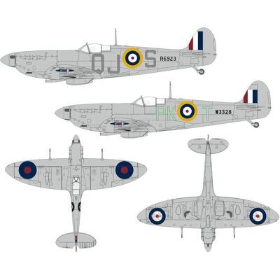 Eduard Spitfire Mk.Vb early British national insignia for Kotare Eduard Spitfire Mk.Vb early British national insignia for Kotare