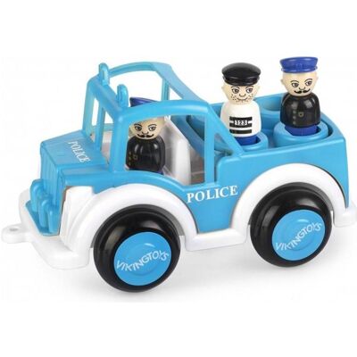 Viking Toys Vehicle Jeep Police with Jumbo Figūros (045-1269) Viking Toys Vehicle Jeep Police with Jumbo Figūros (045-1269)